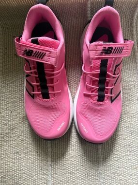 New Balance Pink and Black Girls’ Athletic Sneakers